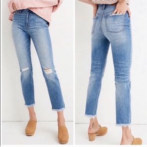 Madewell The Perfect Vintage Jean: Raw-Hem